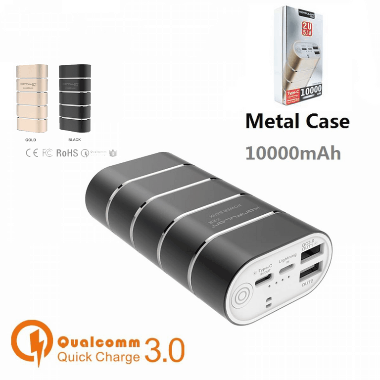 PoweBank Metal Case 10000  3.0 